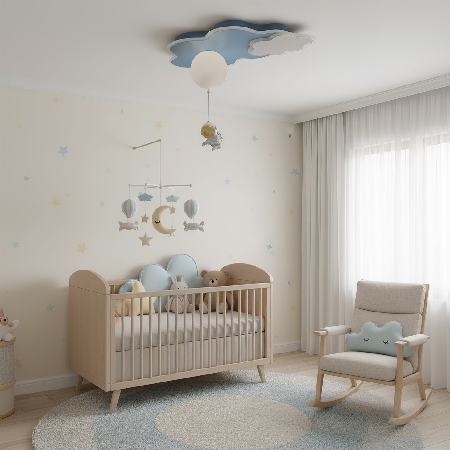 ASTORIA CLOUD-SHAPED CEILING ILLUMINATION