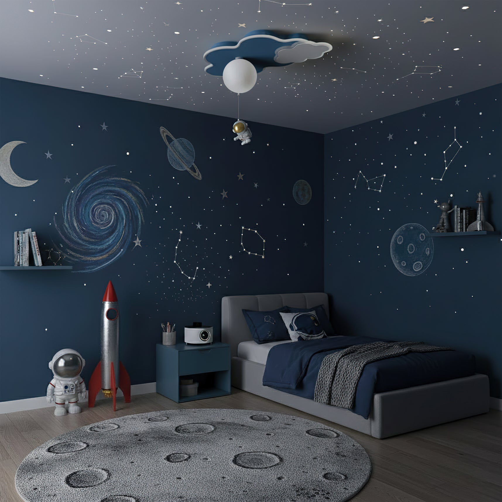 ASTORIA CLOUD-SHAPED CEILING ILLUMINATION