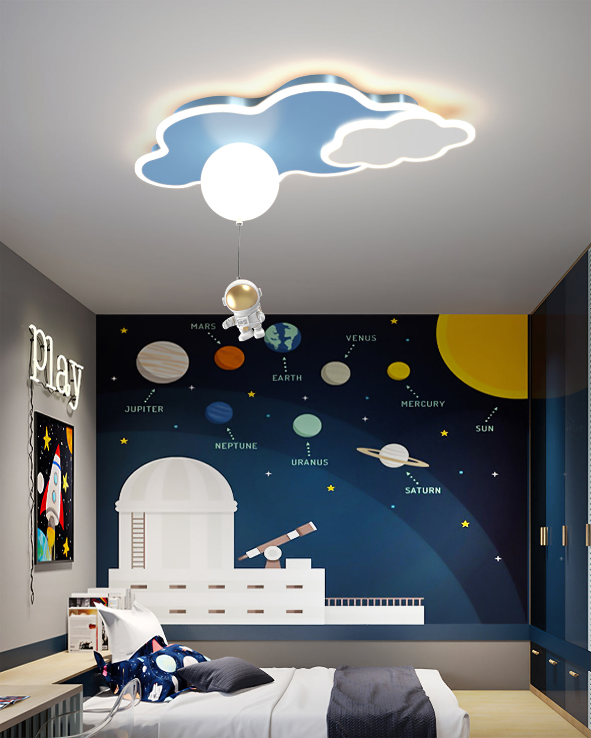 ASTORIA CLOUD-SHAPED CEILING ILLUMINATION