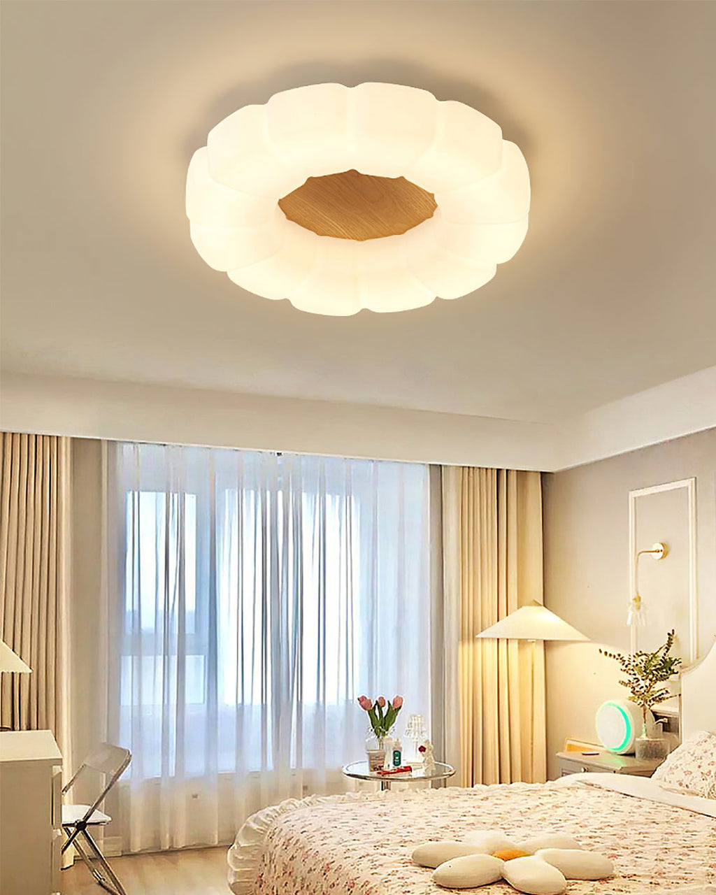 FARNWORTH GLOWING ORB CEILING ILLUMINATION