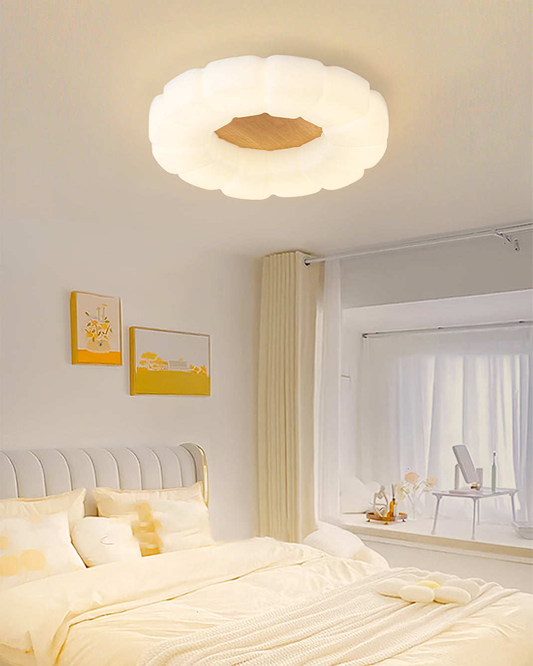 FARNWORTH GLOWING ORB CEILING ILLUMINATION