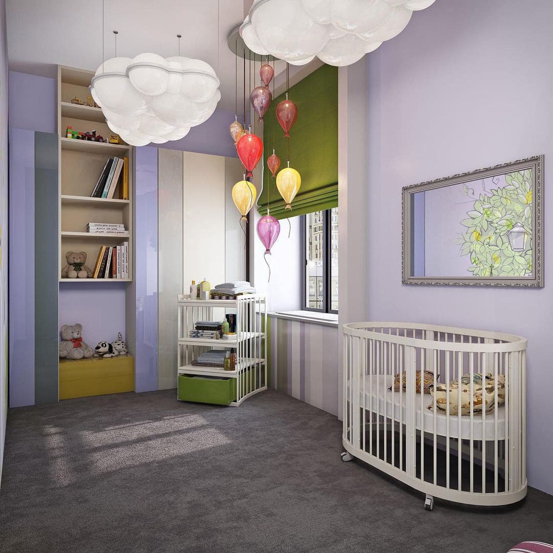 WINTERBOURNE CLOUD-SHAPED HANGING LIGHT