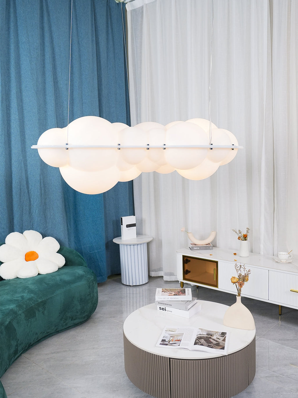 WINTERBOURNE CLOUD-SHAPED HANGING LIGHT