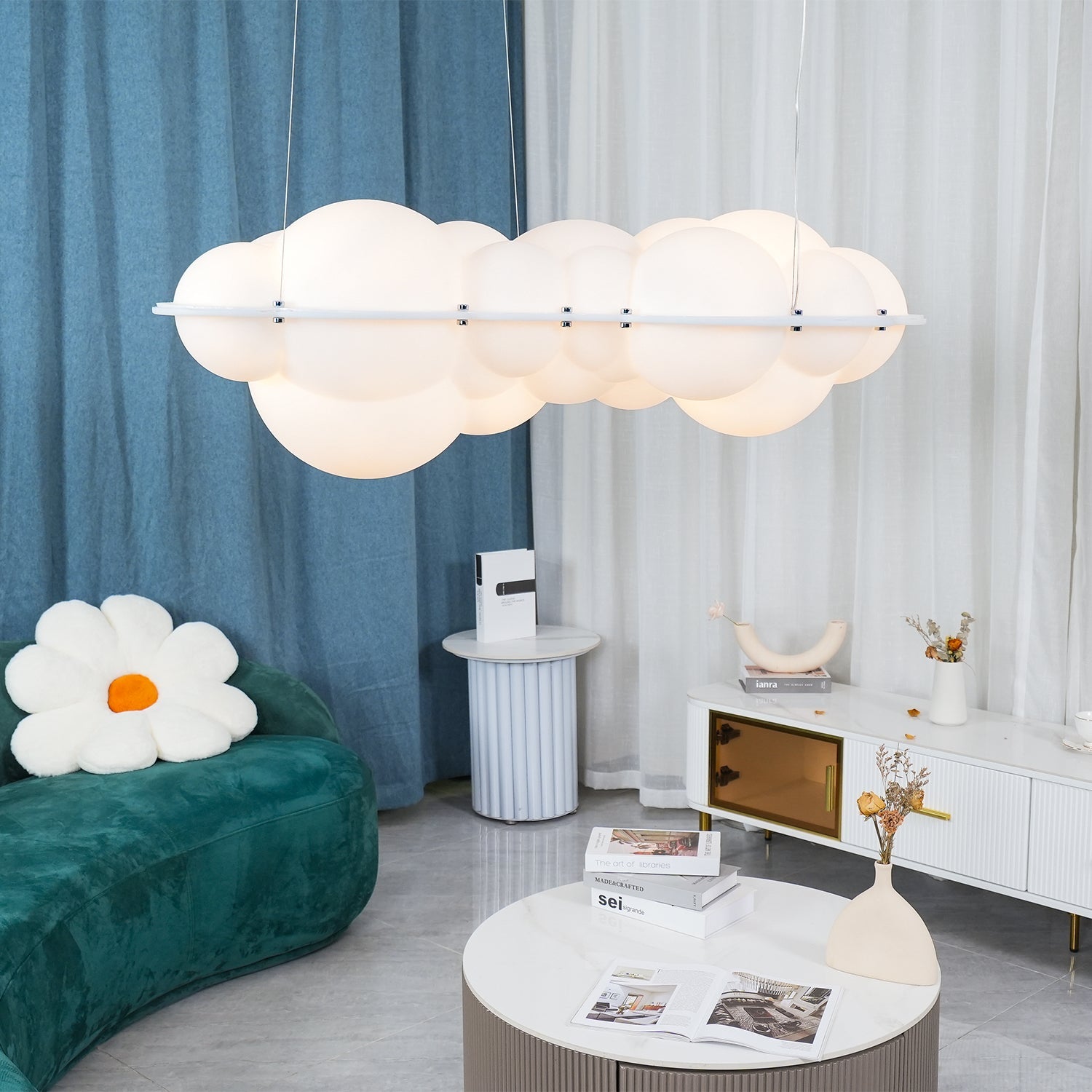 WINTERBOURNE CLOUD-SHAPED HANGING LIGHT
