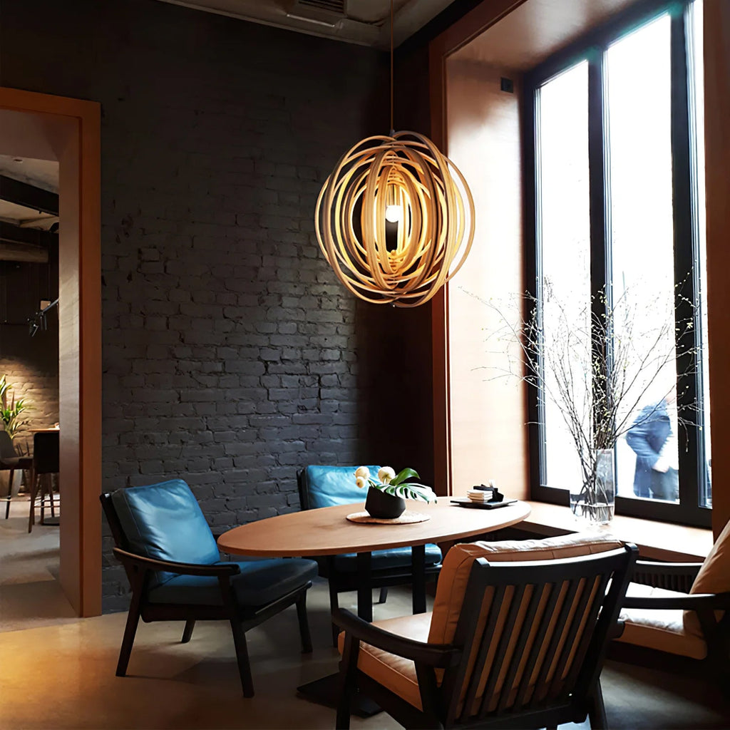 RAVENSCROFT AQUA GLASS HANGING LANTERN