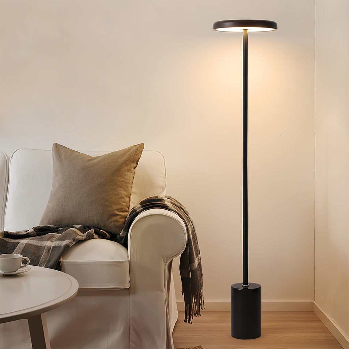 WINTHROP SLANTED SHADE FLOOR LIGHT