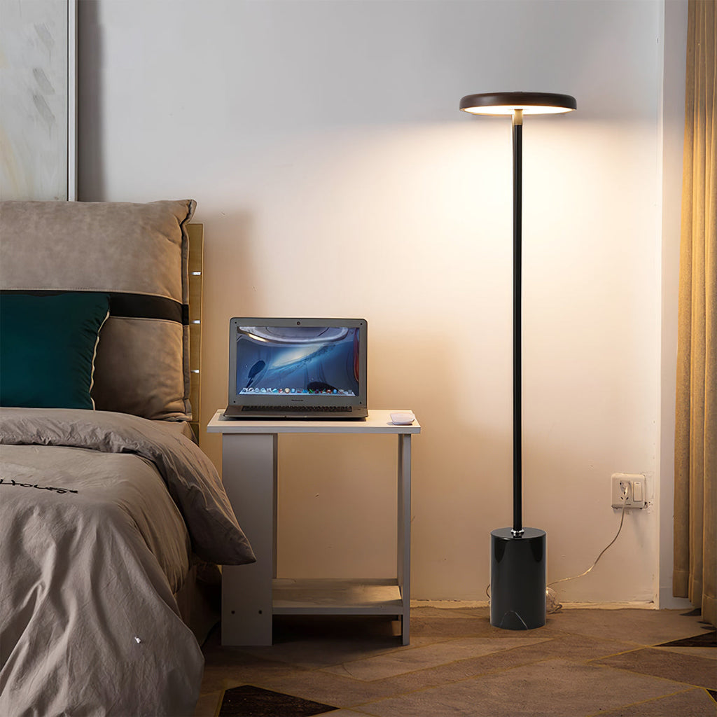 WINTHROP SLANTED SHADE FLOOR LIGHT