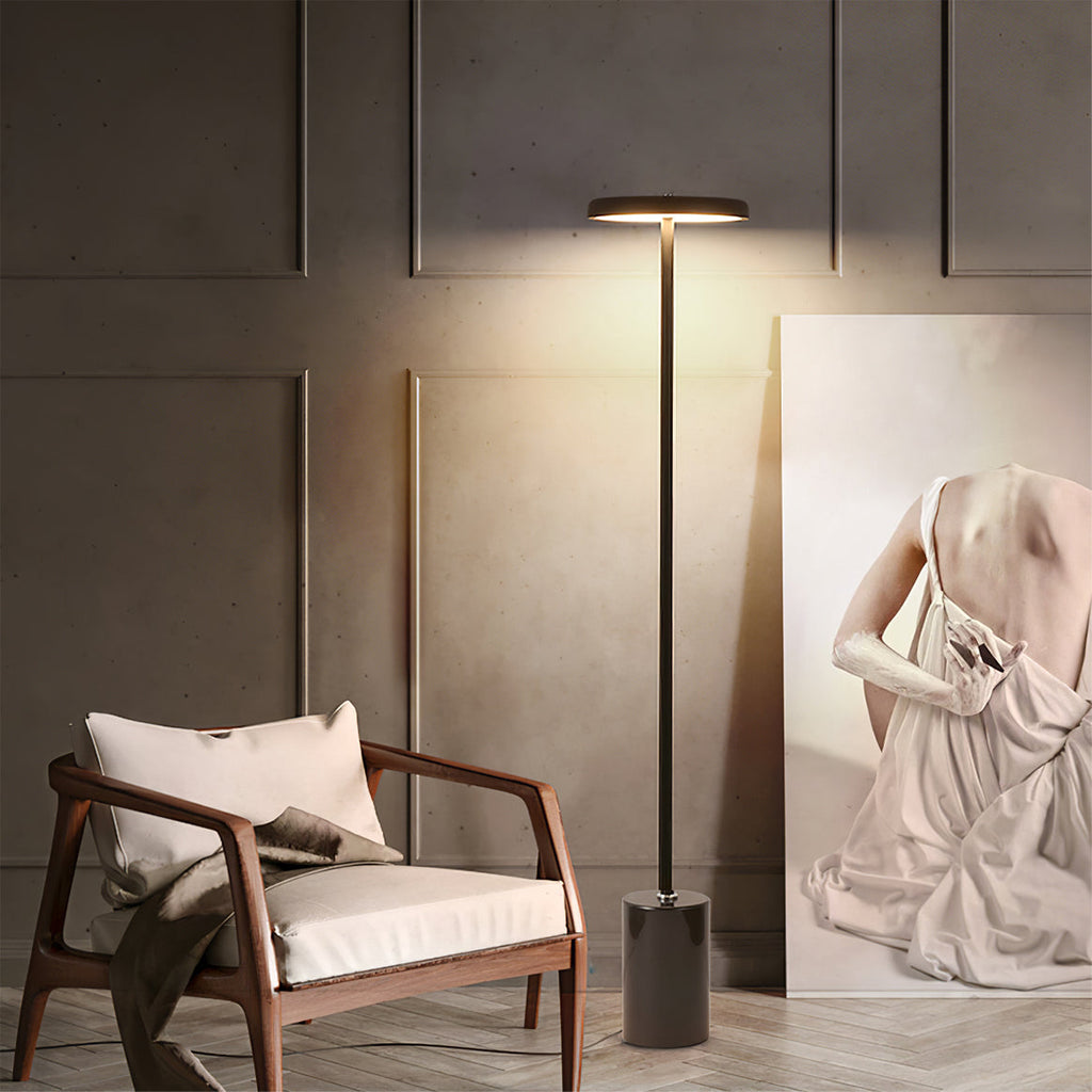 WINTHROP SLANTED SHADE FLOOR LIGHT