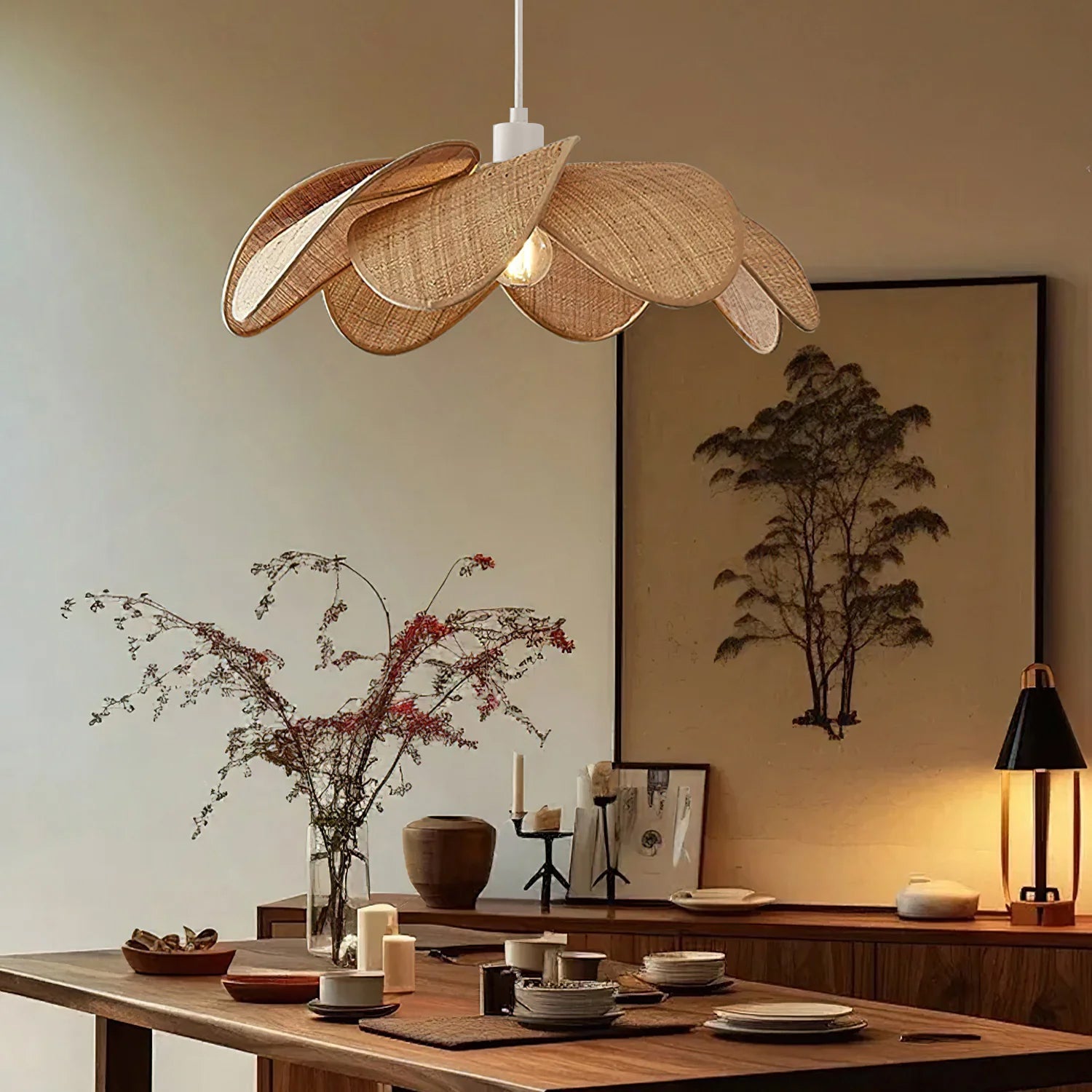 WINTERBOURNE CRYSTAL DROPLET HANGING LAMP