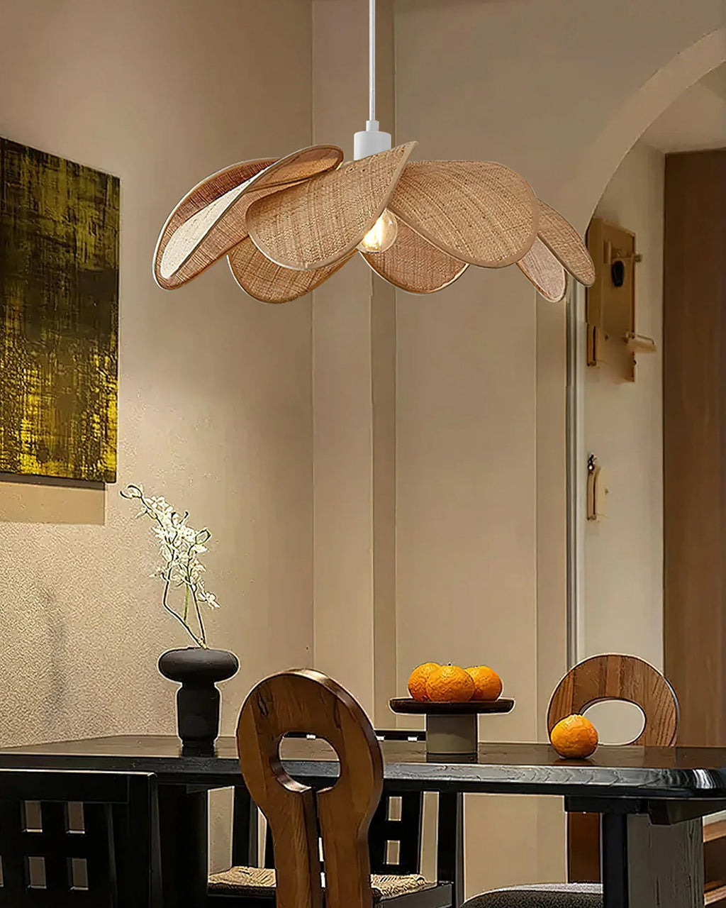 WINTERBOURNE CRYSTAL DROPLET HANGING LAMP
