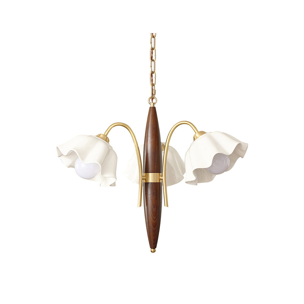 VIOLETTA PORCELAIN BLOOMING LIGHT FIXTURE