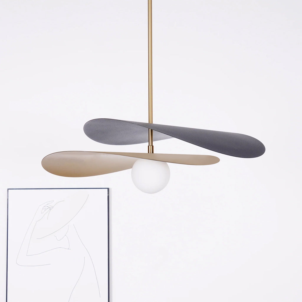WINTERBOURNE CRYSTAL DROPLET HANGING LAMP