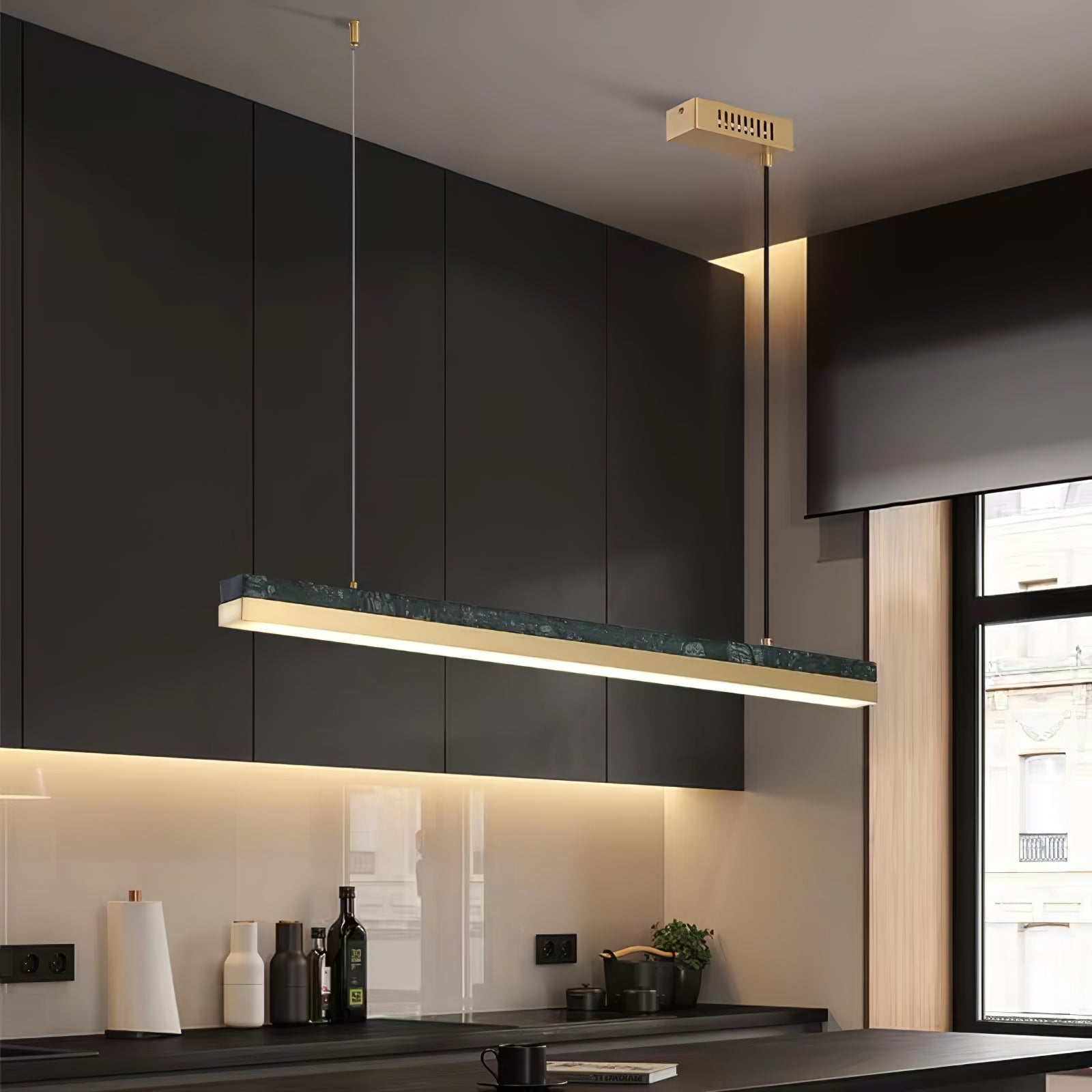 FENWICK SINGLE WORD ILLUMINATION PENDANT