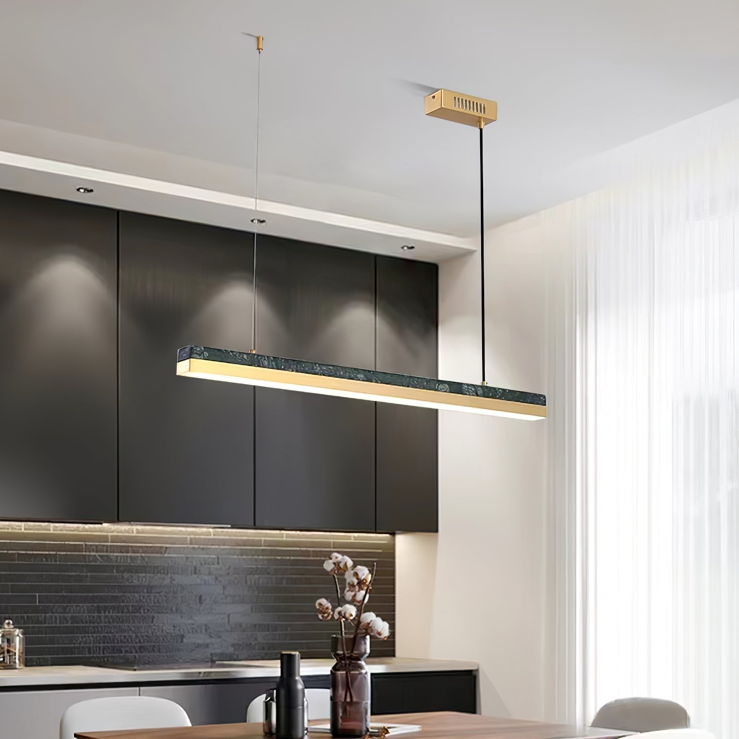 FENWICK SINGLE WORD ILLUMINATION PENDANT