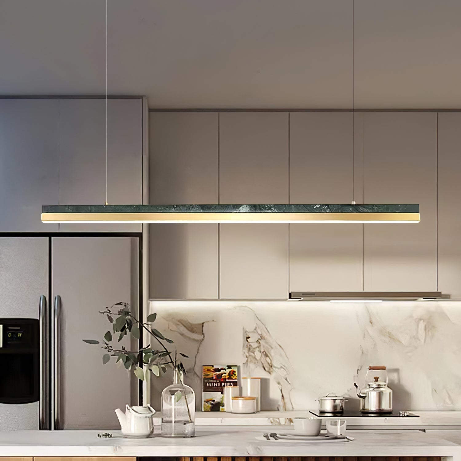 FENWICK SINGLE WORD ILLUMINATION PENDANT