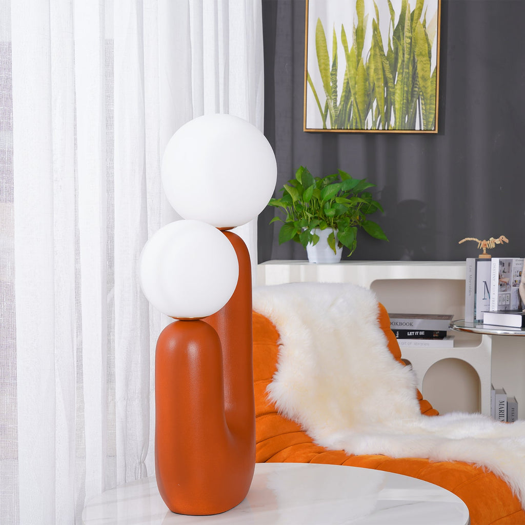 WINTHROP PORCELAIN GLOWING TABLE LANTERN