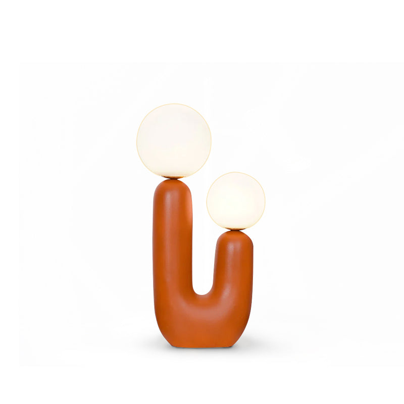 WINTHROP PORCELAIN GLOWING TABLE LANTERN