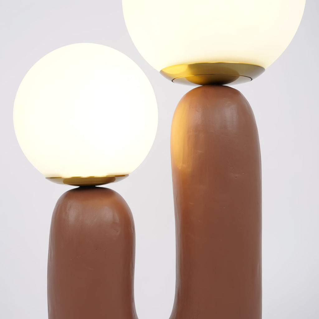 BRAMBLEWICK TEXTURED CERAMIC TABLE LANTERN