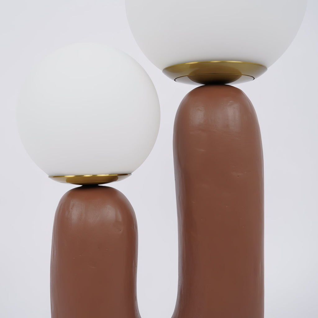 BRAMBLEWICK TEXTURED CERAMIC TABLE LANTERN
