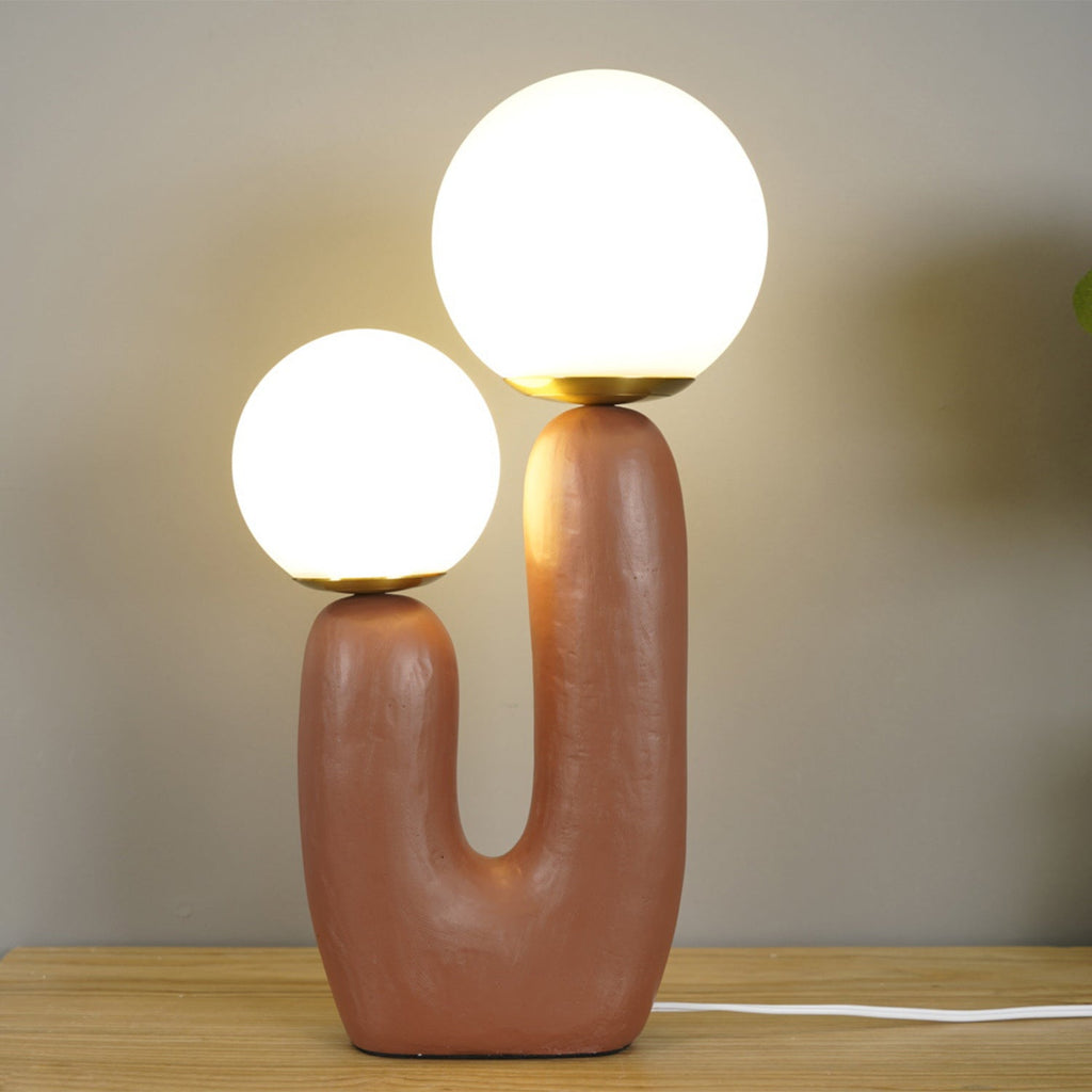 BRAMBLEWICK TEXTURED CERAMIC TABLE LANTERN