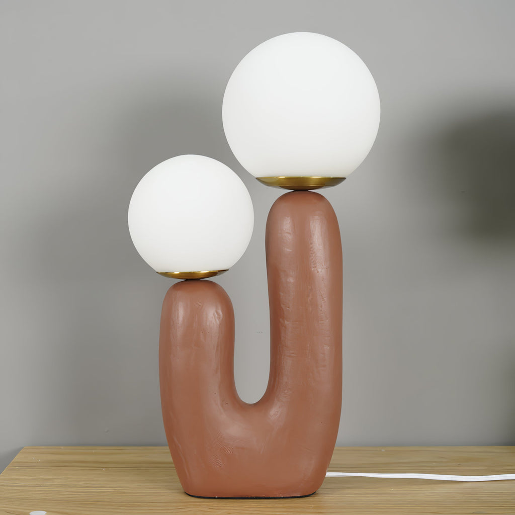 BRAMBLEWICK TEXTURED CERAMIC TABLE LANTERN