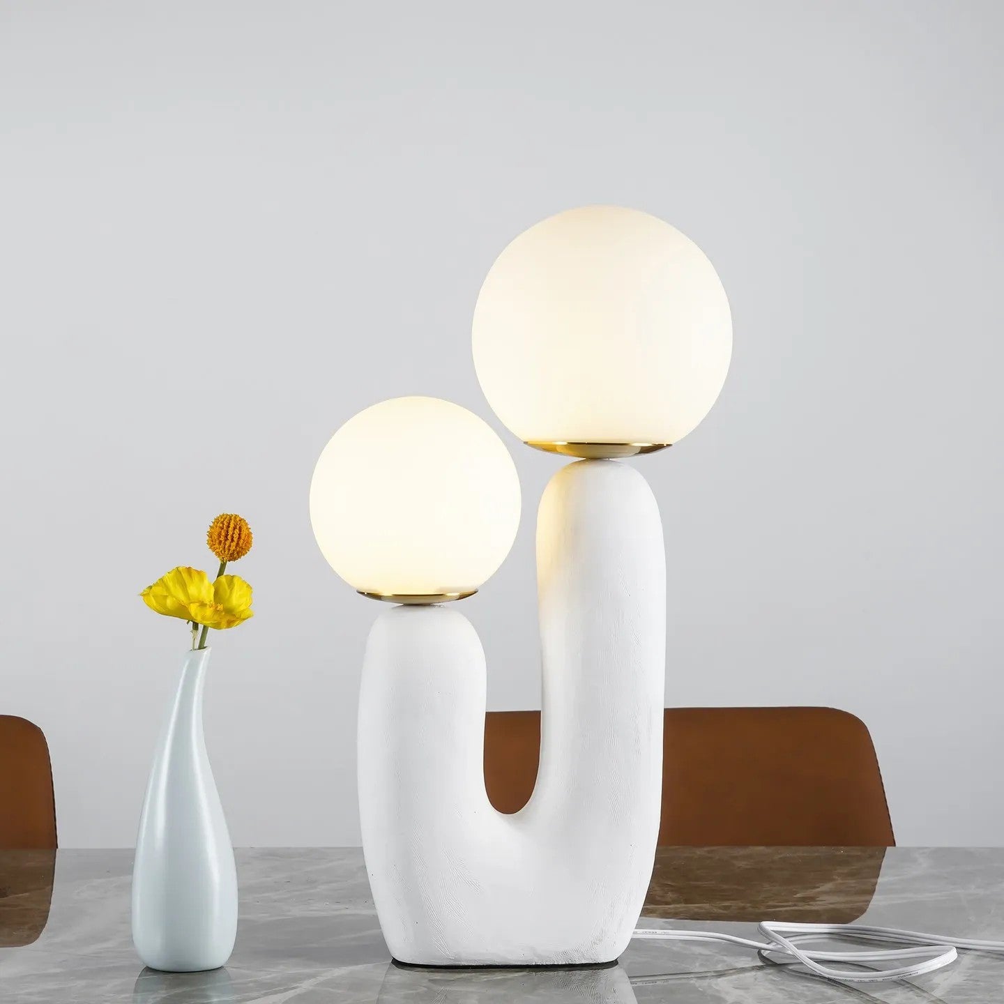 BRAMBLEWICK TEXTURED CERAMIC TABLE LANTERN