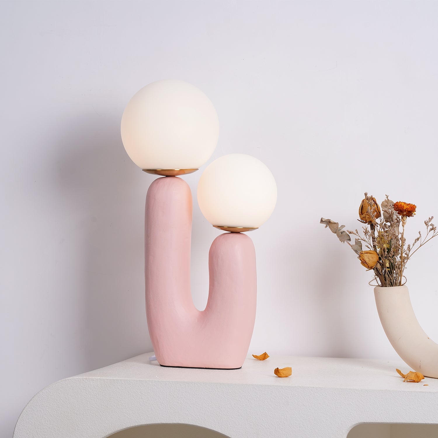 BRAMBLEWICK TEXTURED CERAMIC TABLE LANTERN