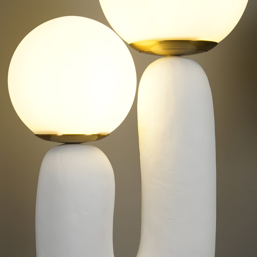 BRAMBLEWICK TEXTURED CERAMIC TABLE LANTERN