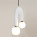 FENWICK CURVED GLASS HANGING LANTERN