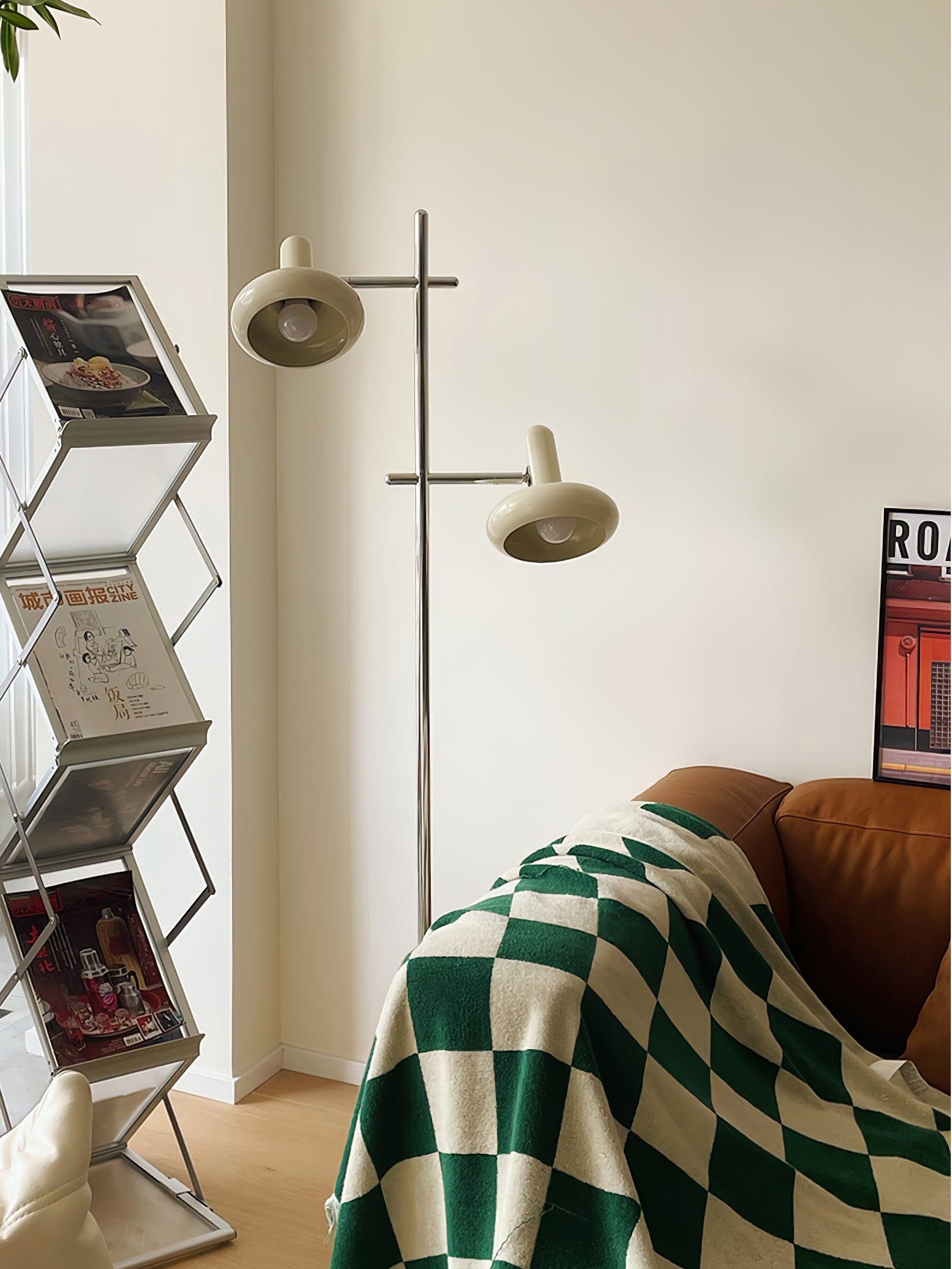 CHESTERFIELD RUSTIC WOODEN FLOOR LANTERN