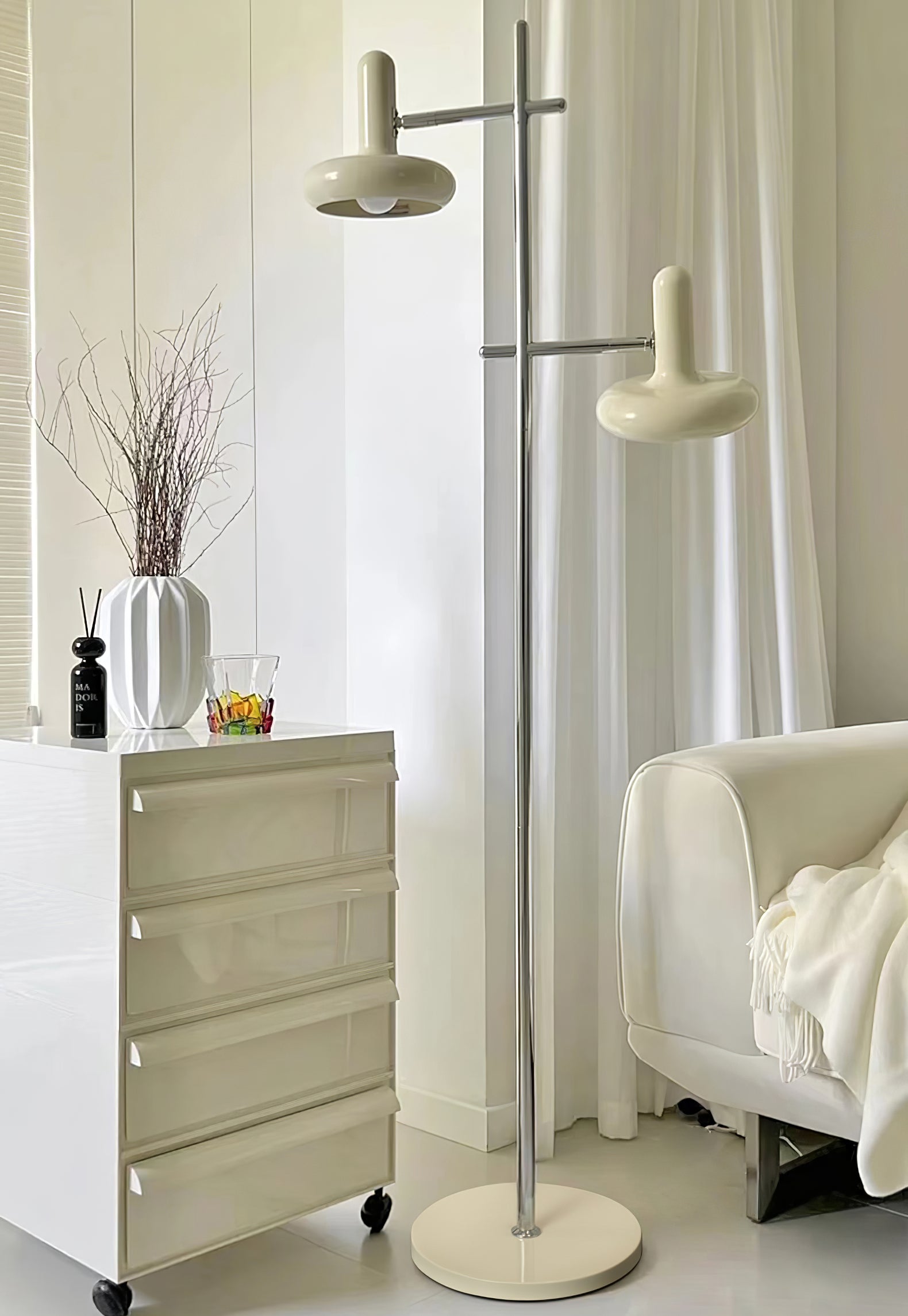 CHESTERFIELD RUSTIC WOODEN FLOOR LANTERN
