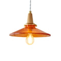 CARLISLE AMBER GLASS HANGING LANTERN