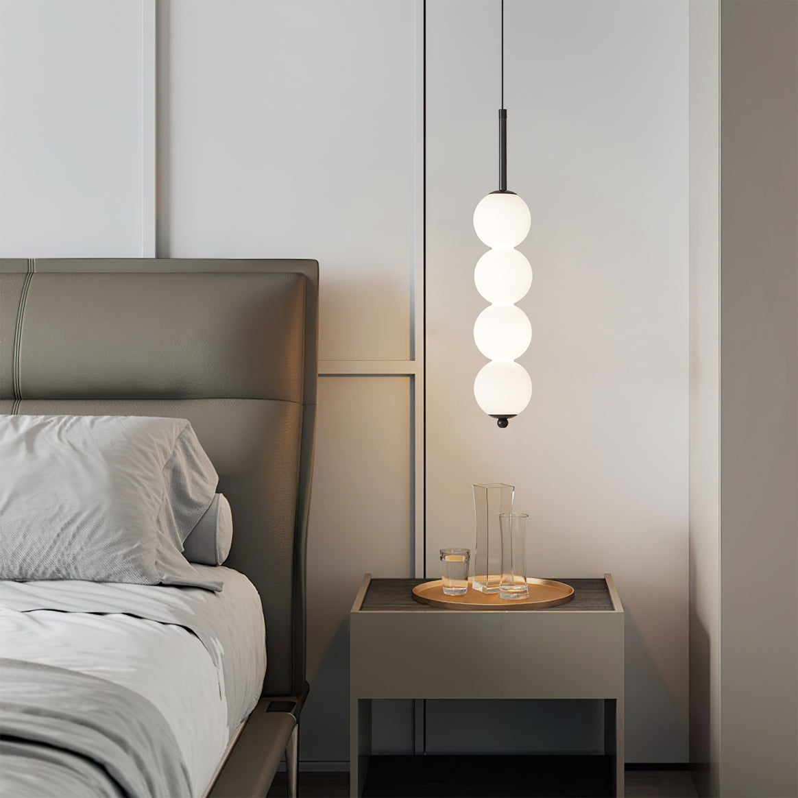 CHARLESTON FROSTED GLASS HANGING LANTERN