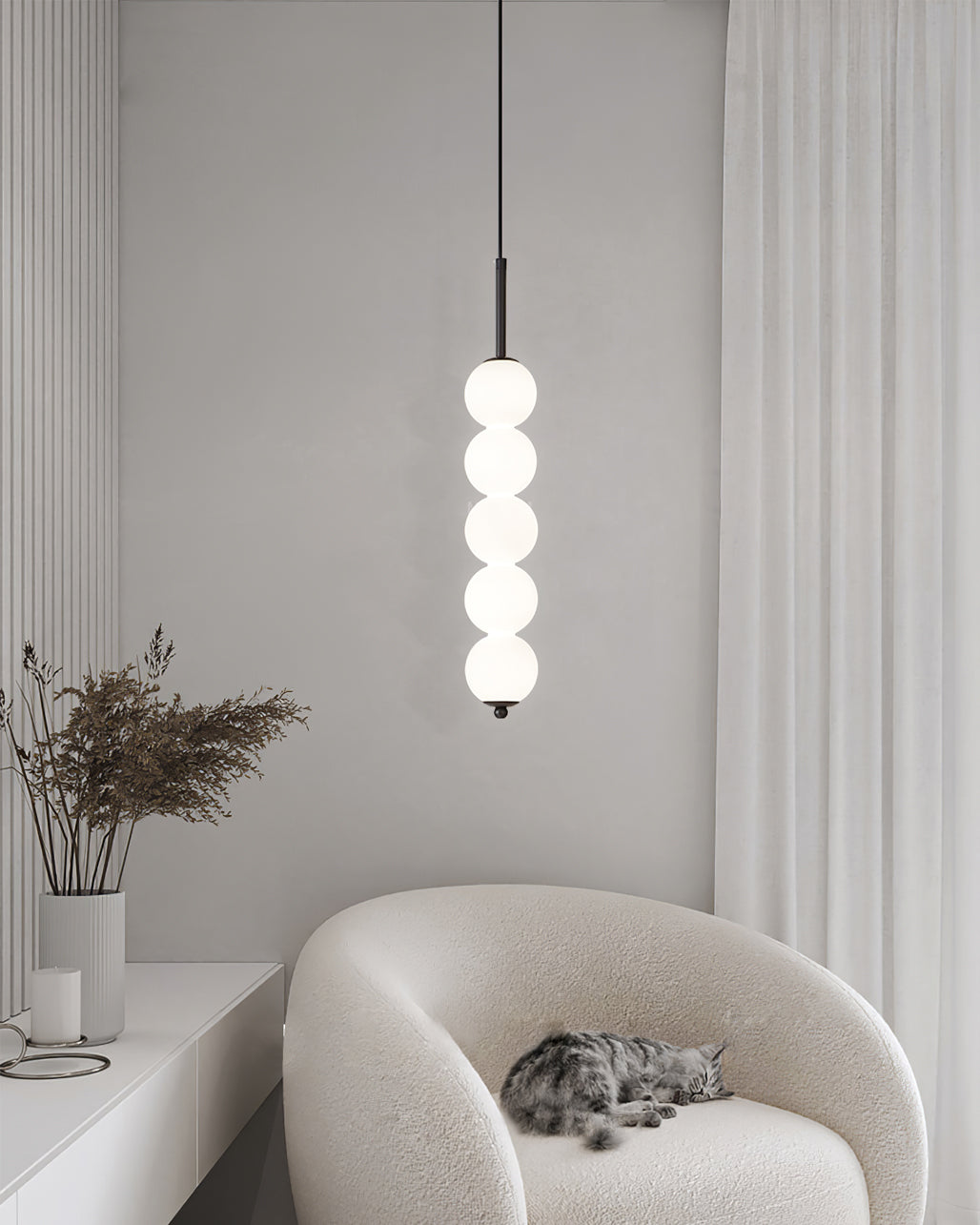 CHARLESTON FROSTED GLASS HANGING LANTERN