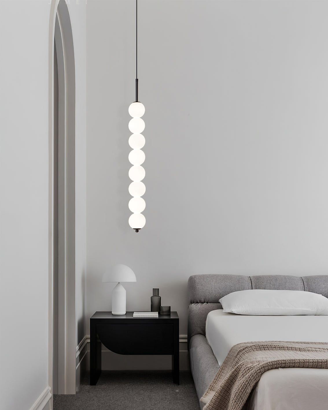 CHARLESTON FROSTED GLASS HANGING LANTERN