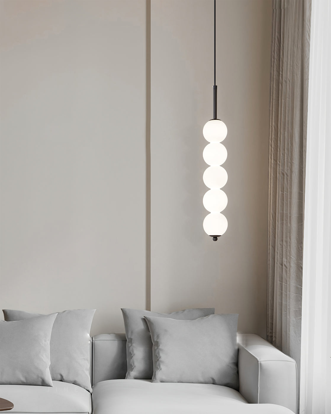CHARLESTON FROSTED GLASS HANGING LANTERN