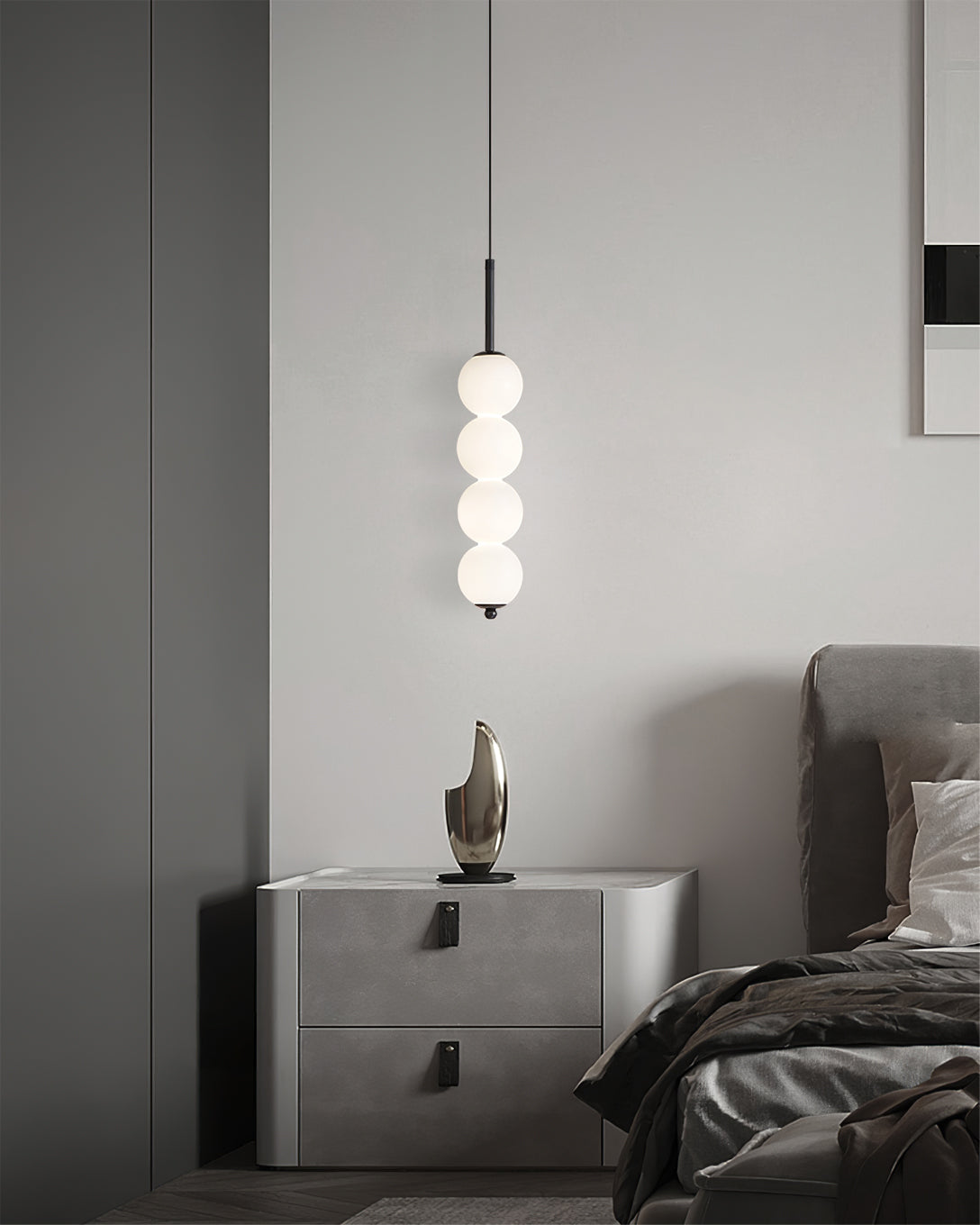 CHARLESTON FROSTED GLASS HANGING LANTERN