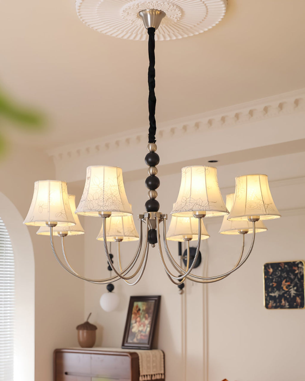 VIOLETTA TEXTILE ILLUMINATION CANOPY