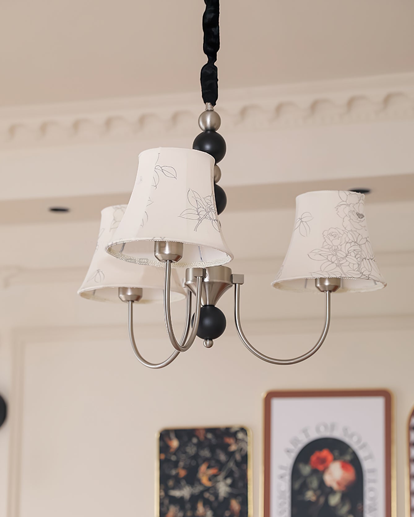 VIOLETTA TEXTILE ILLUMINATION CANOPY