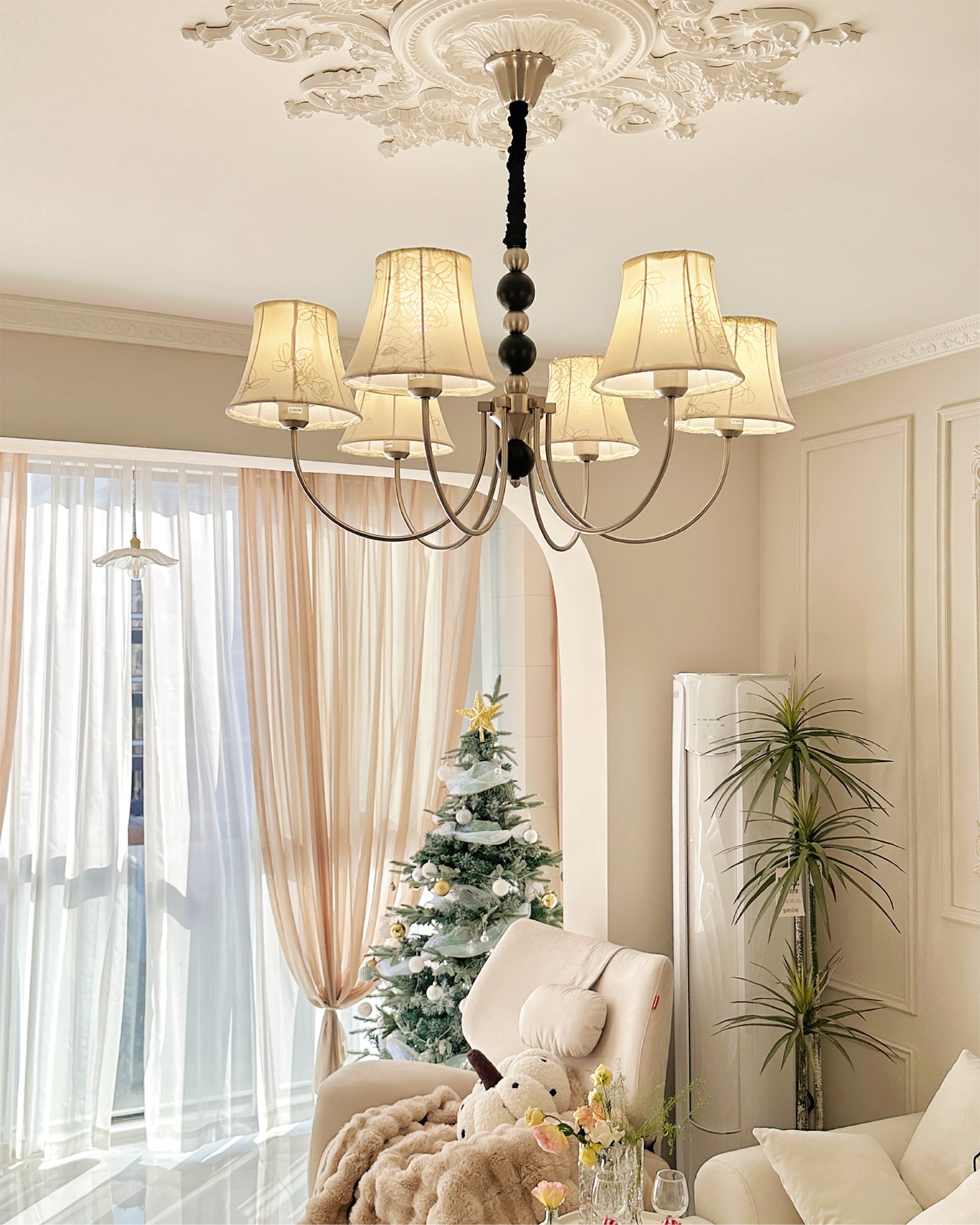 VIOLETTA TEXTILE ILLUMINATION CANOPY