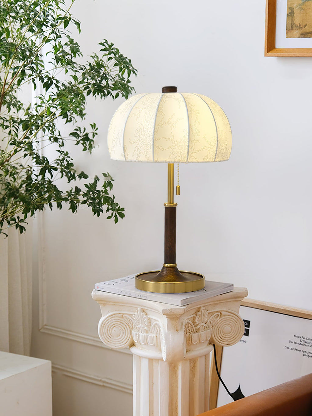 CHARLESTON BLOOM TEXTILE LAMP