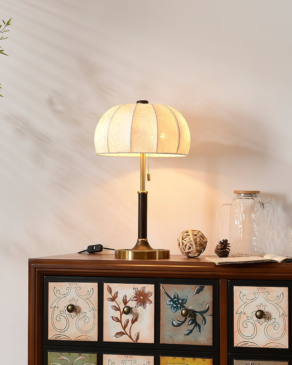 CHARLESTON BLOOM TEXTILE LAMP