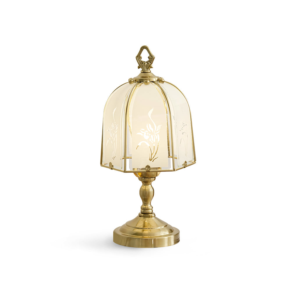 VIOLETTA CRYSTAL FLUTE TABLE LAMP