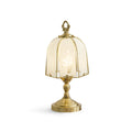 VIOLETTA CRYSTAL FLUTE TABLE LAMP