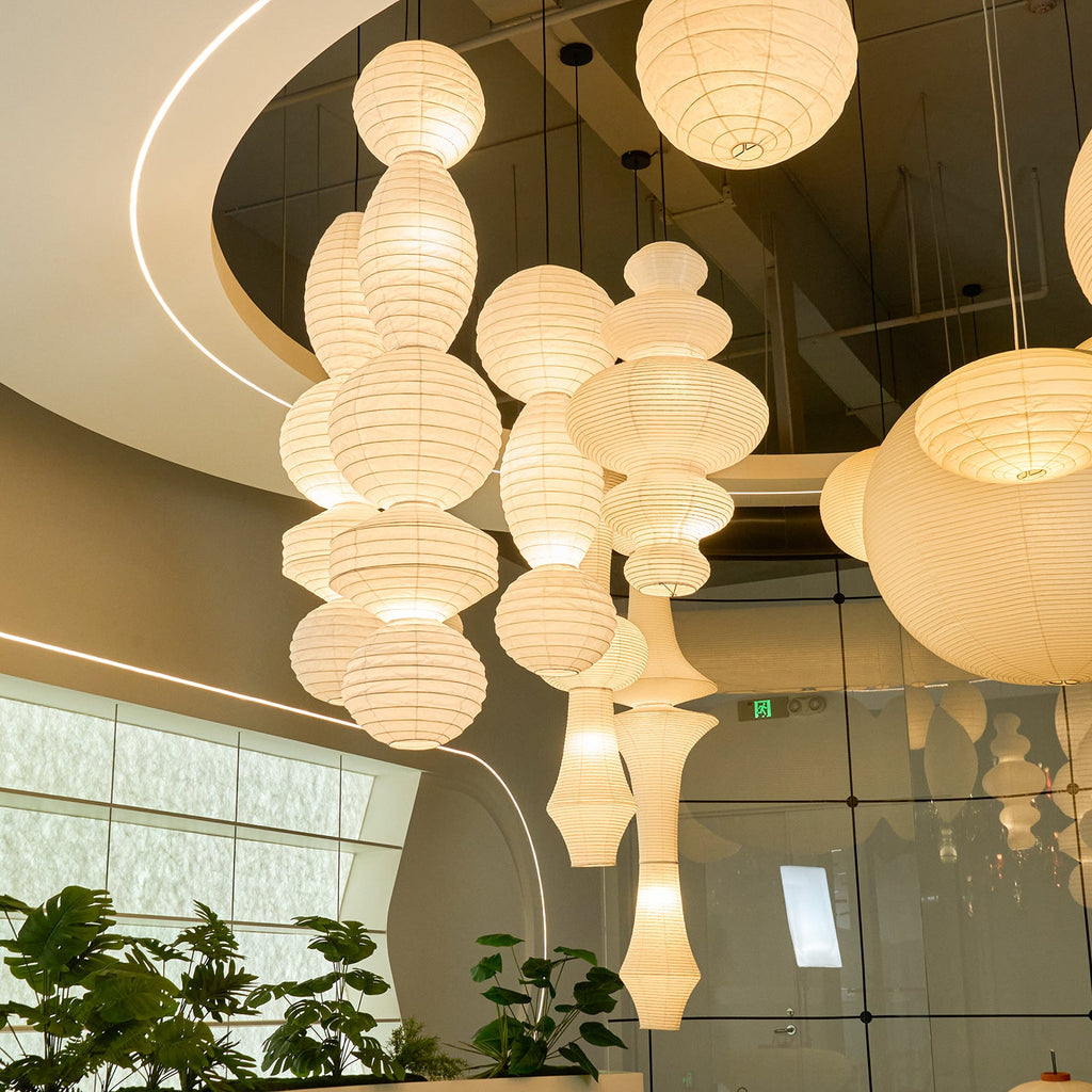 CHARLESTON PAPER GLOBE HANGING LANTERN