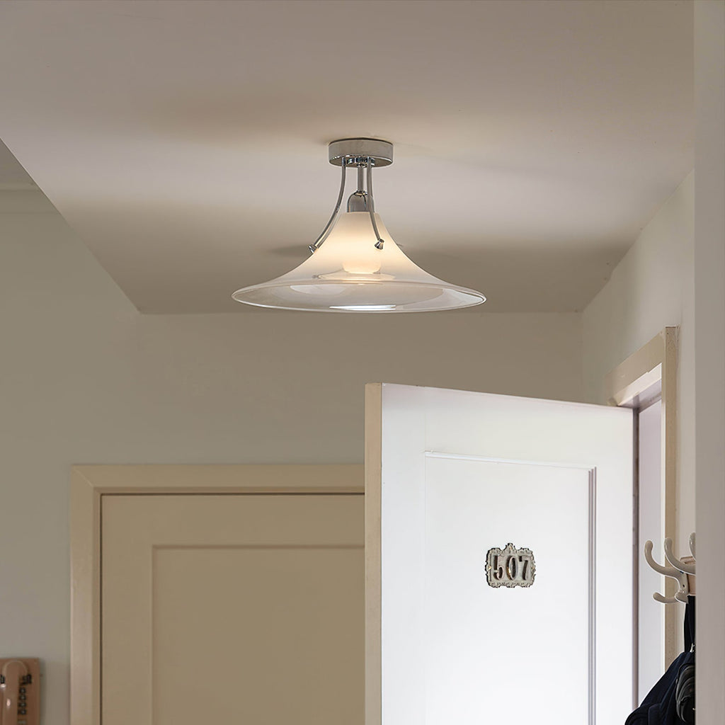 CHARLESTON ORBITAL FROSTED CEILING LIGHT