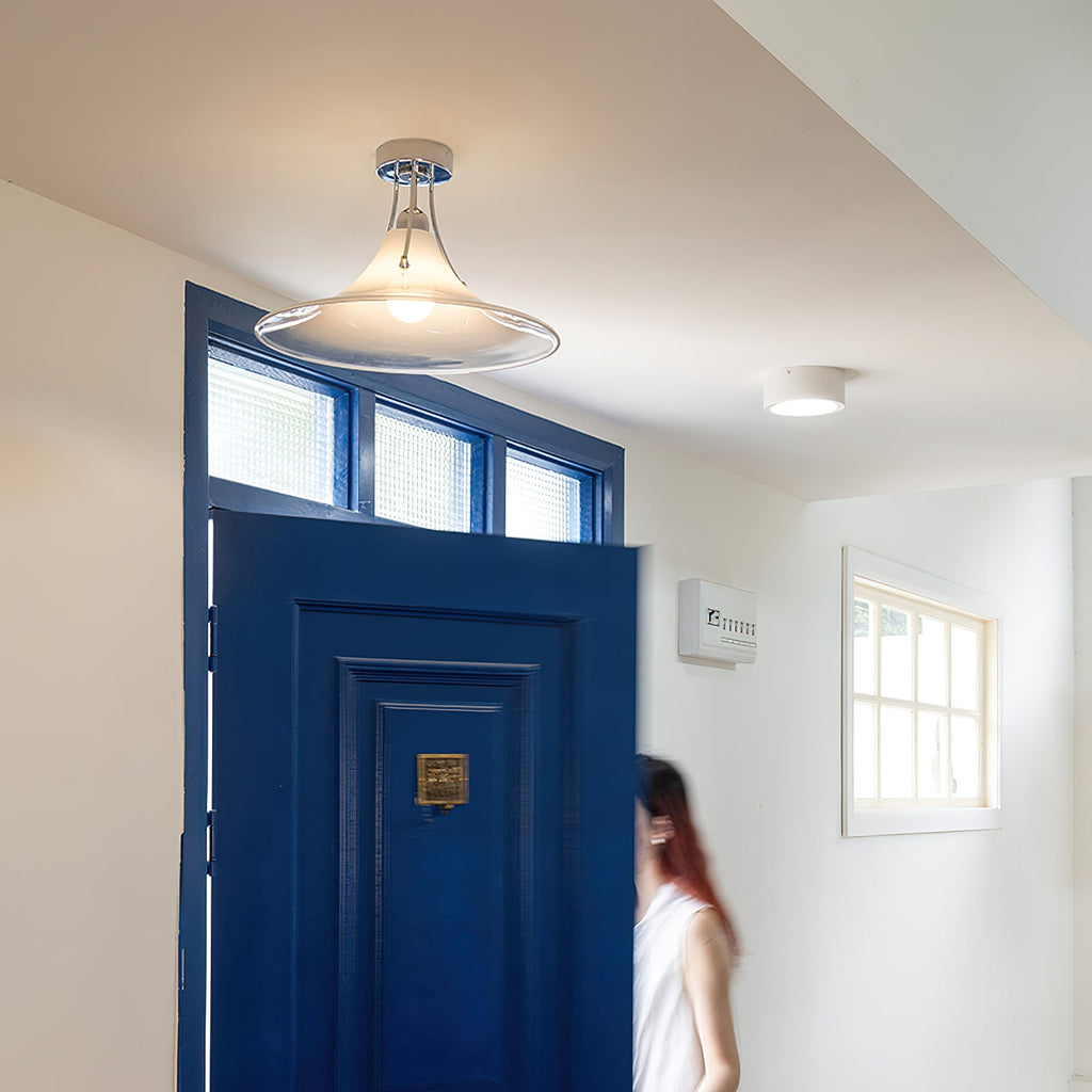 CHARLESTON ORBITAL FROSTED CEILING LIGHT