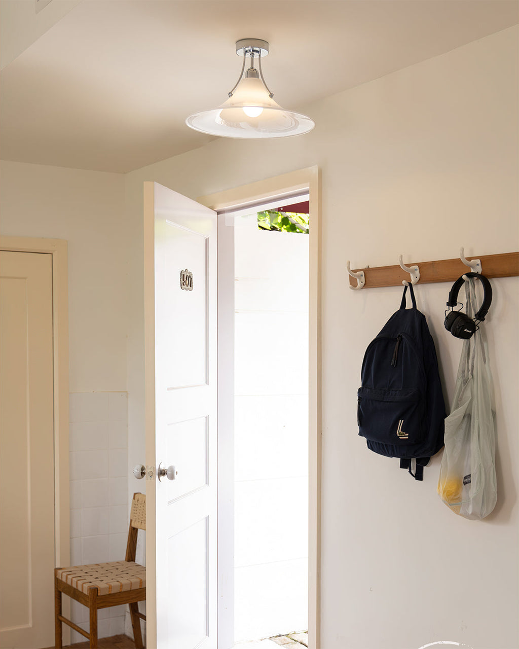 CHARLESTON ORBITAL FROSTED CEILING LIGHT