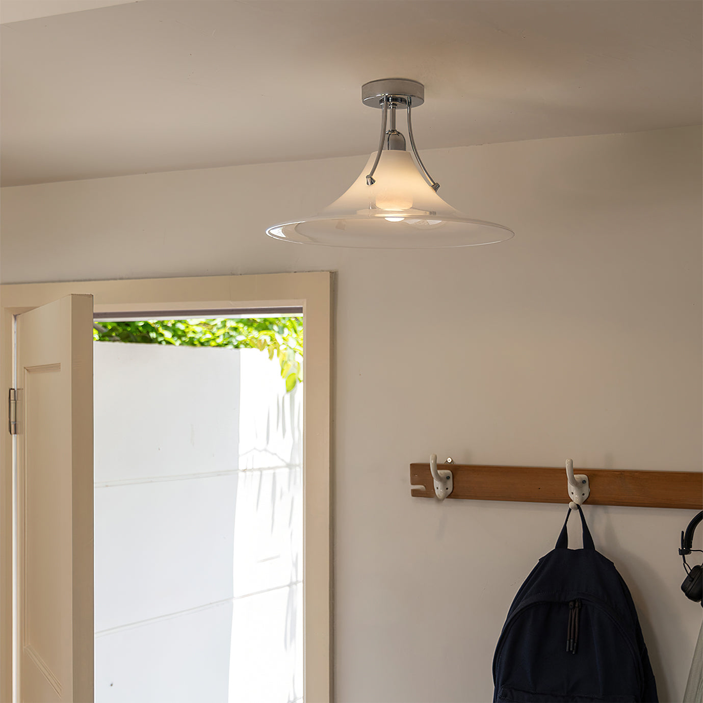 CHARLESTON ORBITAL FROSTED CEILING LIGHT