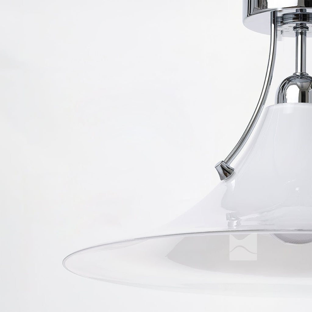 CHARLESTON ORBITAL FROSTED CEILING LIGHT
